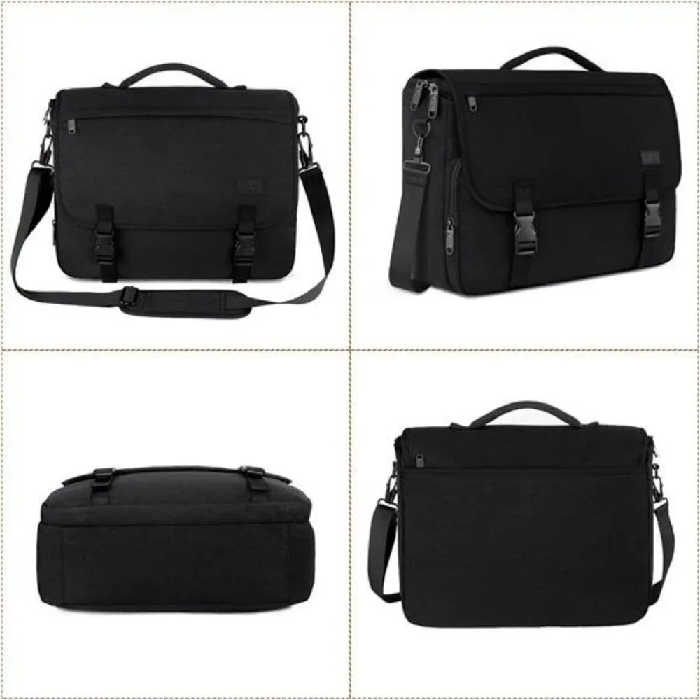 Black Laptop Bag for Men